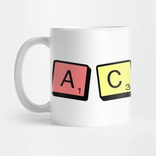 ACAB Scrabble Mug